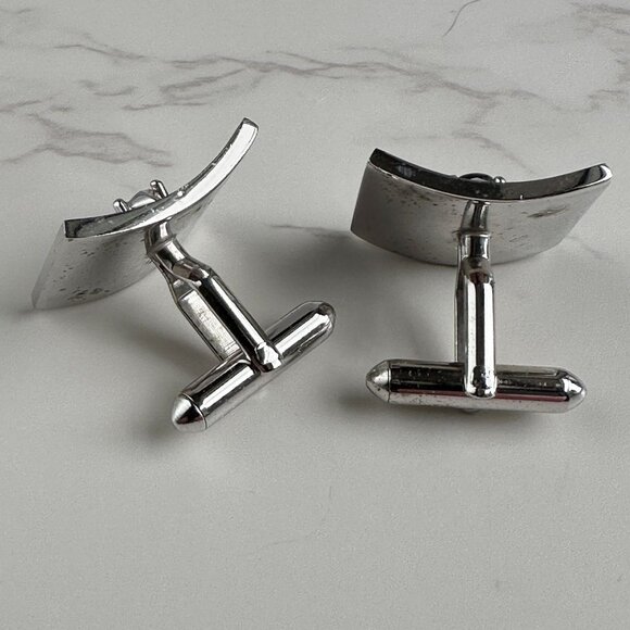 Vintage Starburst Cufflinks, Gift for Him - Picture 3 of 7